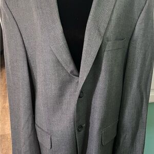 Pronto Uomo Platinum Classic Gray Suit Jacket size 46 Short